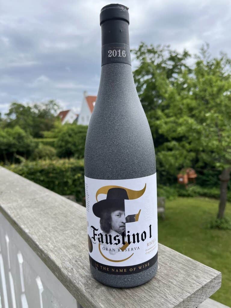 Faustino Gran Reserva 2016 rødvin flaske fra Rioja