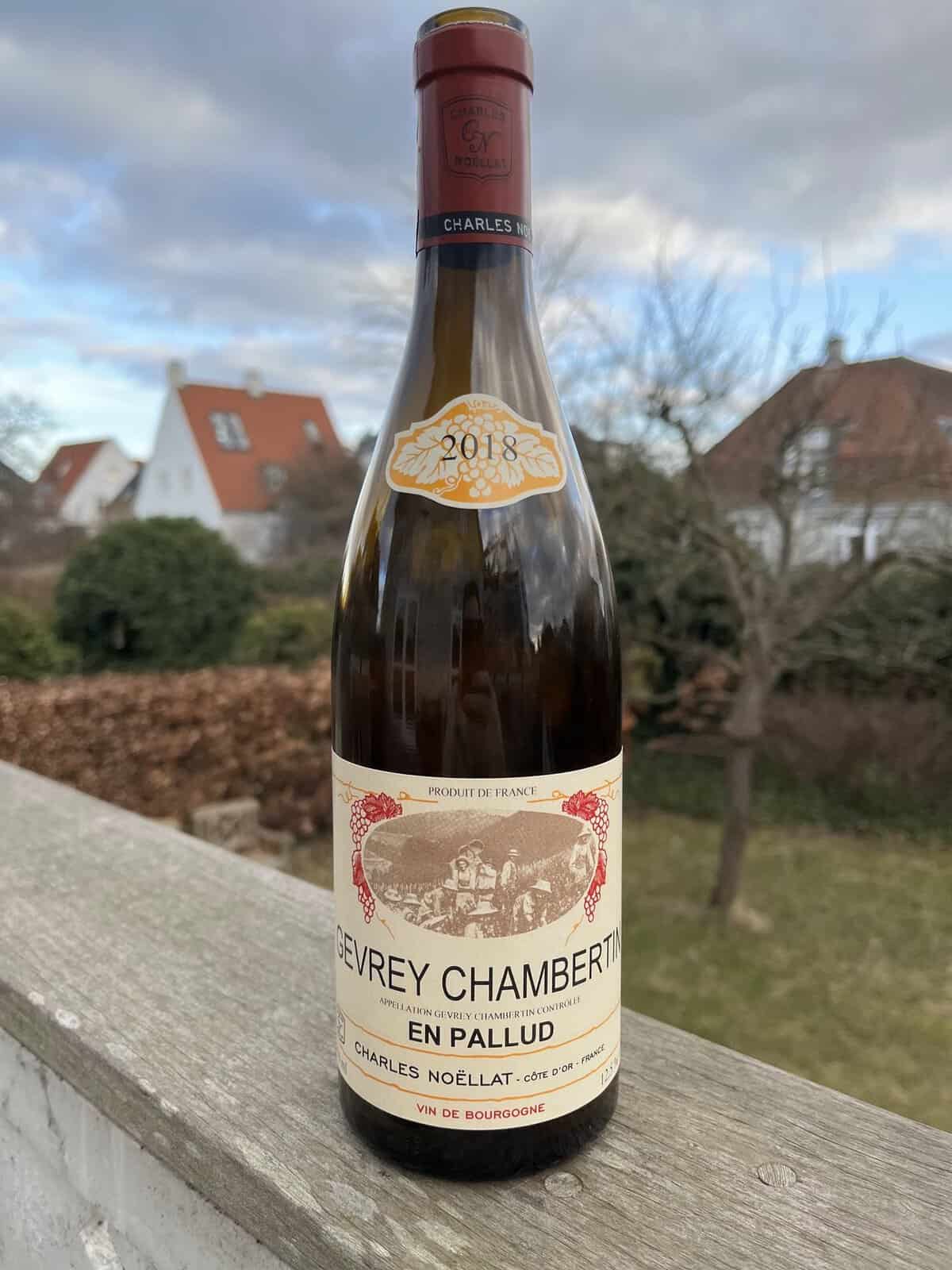 Gevrey Chambertin 2018 rødvin flaske fra Burgogne