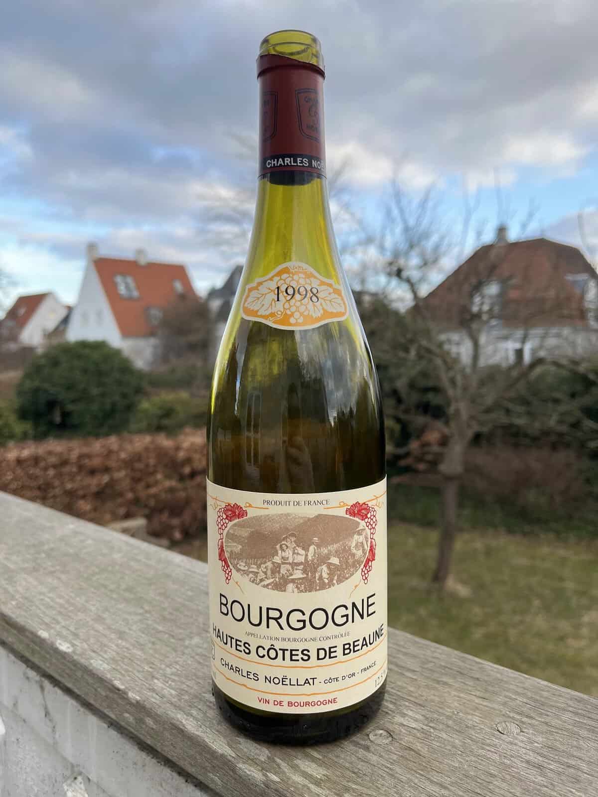 Charles Noëllat 1998 Bourgogne vin flaske fra Burgund